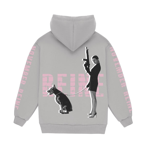 WALKING THE DOG LUXURY HOODIE