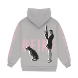 WALKING THE DOG LUXURY HOODIE