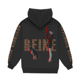 WALKING THE DOG LUXURY HOODIE