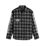 RHINE-STONED FLANNEL