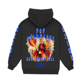 POP CHAMPAGNE AND RAISE HELL LUXURY HOODIE