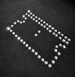 RHINE-STONED WIDE LEG JOGGERS