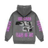 TEAR$ OF JOY FRENCH TERRY HOODIE