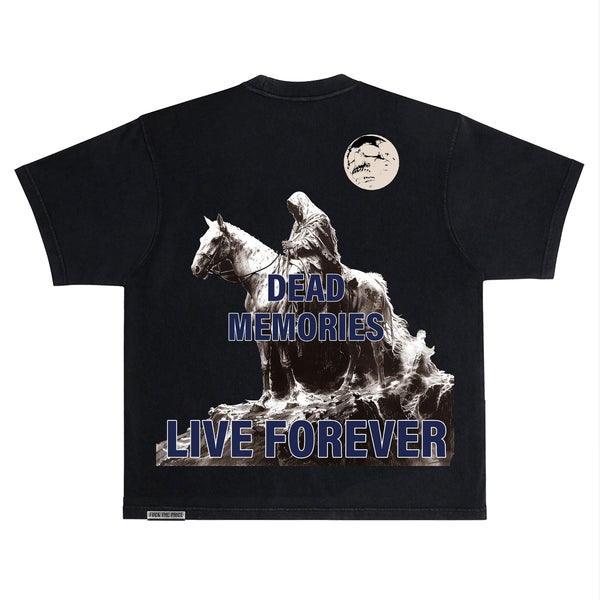 DEAD MEMORIES LIVE FOREVER LUXURY T-SHIRT