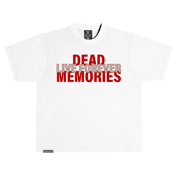 DEAD MEMORIES LIVE FOREVER LUXURY T-SHIRT