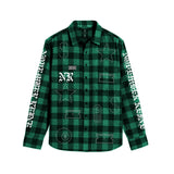 RHINE-STONED FLANNEL