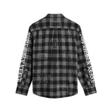 RHINE-STONED FLANNEL