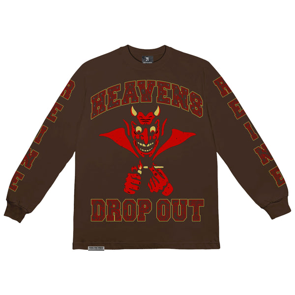 HEAVENS DROP OUT LONG SLEEVE TEE