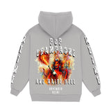 POP CHAMPAGNE AND RAISE HELL LUXURY HOODIE