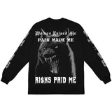 RAISED BY WOLVES LONG SLEEVE TEE
