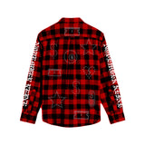 RHINE-STONED FLANNEL