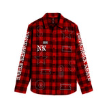 RHINE-STONED FLANNEL