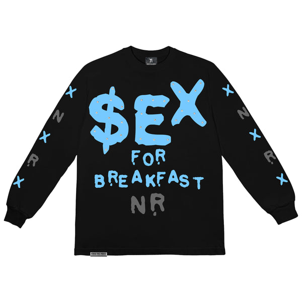SEX FOR BREAKFAST LONG SLEEVE TEE