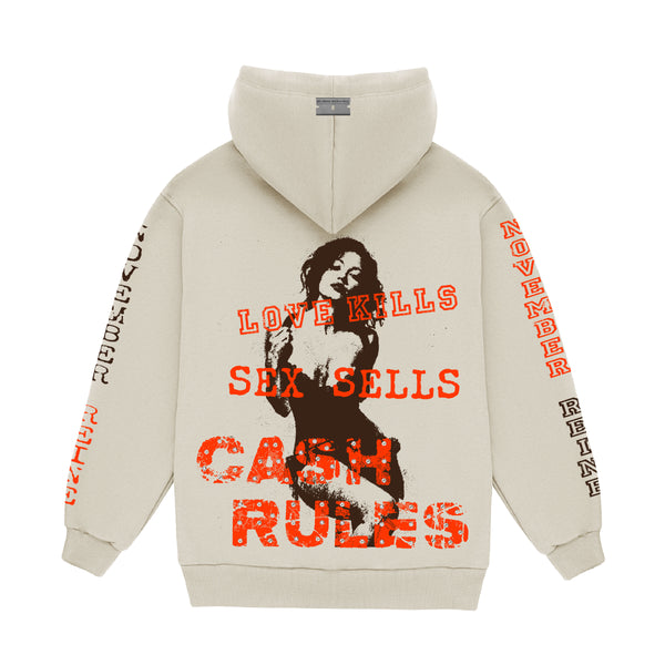 LOVE SEX CASH FRENCH TERRY HOODIE